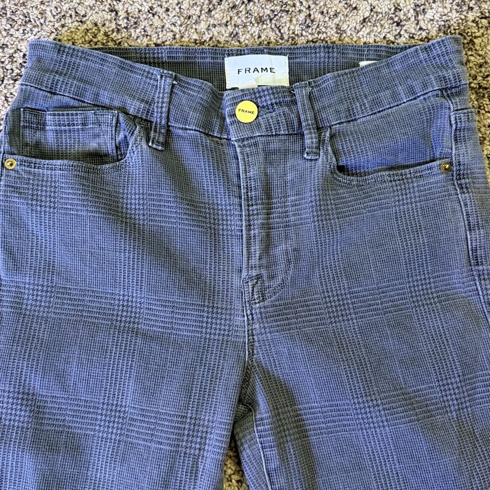 Frame Denim Le Crop High-Rise Mini Boot Crop Jeans. - Picture 7 of 10